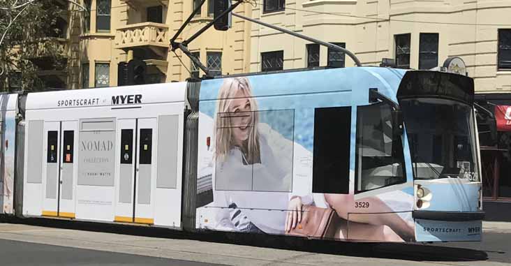 Yarra Trams Combino Myer 3529